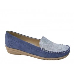Boxer 56049 12-016 Mπλε Μοκασίνια - Loafers